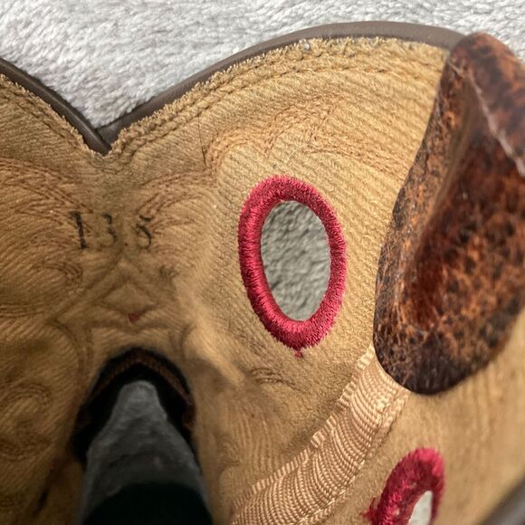 ARIAT BOOTS KIDS size 13.5  STYLE 10014101 SQUARE TOE pull on - Picture 11 of 15